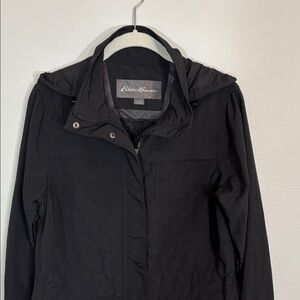 Eddie Bauer Women’s Black Adventurer Hiking Parka Jacket